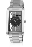 Kenneth Cole Transparency Ikc3995 Silver/Black Analog Watch
