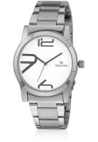 Maxima Attivo 28020Cmli Silver/White Analog Watch