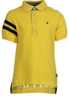 Nautica Yellow Polo T Shirt