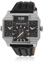 Police 13088Js/02 Black/Black Analog Watch
