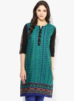 Shree Green Printed Kurtis