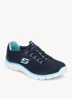 Skechers Empire Navy Blue Running Shoes