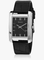 Sonata Grnda Nd7953Sl02J Black/Black Analog Watch