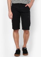 Sports 52 Wear Solid Black Shorts