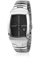 Ted Lapidus 5102002 Silver/Black Analog Watch