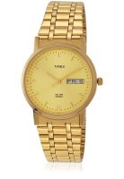 Timex A504 Golden/Champagne Analog Watch