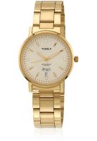 Timex H806 Golden/Champagne Analog Watch