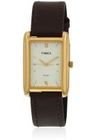 Timex Sv02 Brown/Beige Analog Watch