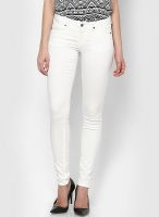 Vero Moda White Low Waist Jeans