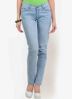 Yepme Solids Light Blue Jeans