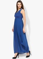 AND Blue Colored Embellished Maxi Dress