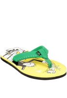 Adidas Adi Surf Slide Green Flip Flops