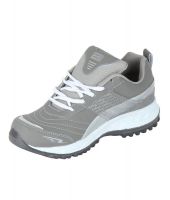 BNGGray Synthetic Leather Lifestyle Shoes For Men