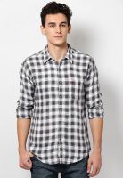 Basics Grey Casual Shirts