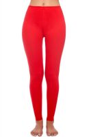 Zivame Cotton Stretch Leggings - Scarlet Red