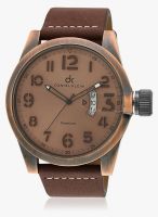 Daniel Klein Dk10283-5 Brown/Brown Analog Watch