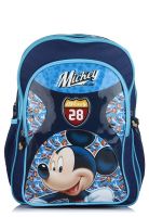 Disney 14 Inches Mickey Motor Club Blue School Bag
