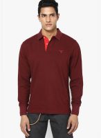 Gant Maroon Polo T-Shirt(Regular)