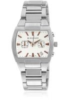 Giordano 1306-22 Silver/White Chronograph Watch