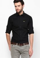 Jack & Jones Black Casual Shirts