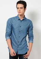 Jack & Jones Blue Slim Fit Casual Shirt