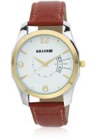 KILLER Fashion Klw196E Brown/Silver Analog Watch