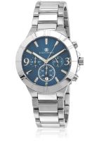 Klaus Kobec Alexander Kk-20002-02 Silver/Blue Chronograph Watch