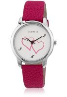 Laurels Original Lo-Feb-101 Pink/White Analog Watch