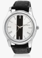 Laurels Original Lo-Imp-101 Black/Silver Analog Watch