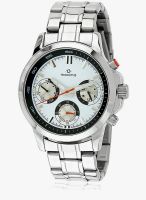Maxima Attivo 27550Cmgi Silver/White Analog Watch