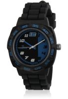 Maxima Avant Garde E-28820Ppgwd Black/Two Tone Analog Watch