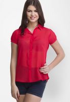 Oxolloxo Red Solid Shirt