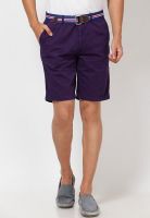 Probase Solid Purple Shorts
