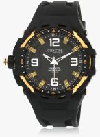 Q&Q Da70j002y-Sor Black/Black Analog Watch