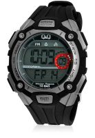 Q&Q M083J001Y Black/Grey Digital Watch