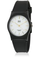 Q&Q Vp34-005 Black/White Analog Watch