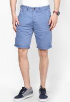 River Island Powder Blue Mama Chino Shorts