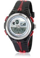 Sonata Superfibre Ne7981Pp02J Black/Grey Analog & Digital Watch