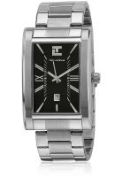 Ted Lapidus 5115502 Silver/Black Analog Watch