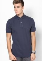 Tommy Hilfiger Blue Half Sleeve Polo T-Shirt