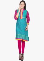 Vani Blue Printed Kurtis