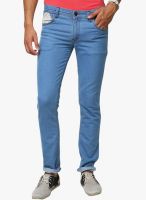 Yepme Blue Mid Rise Slim Fit Jeans