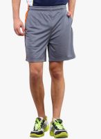 Yepme Solid Grey Shorts