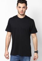 s.Oliver Black Round Neck T-Shirt