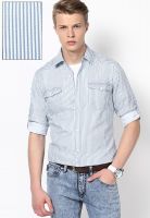 s.Oliver Blue Casual Shirt