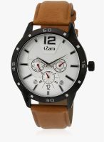 tZaro Tzmul102z45tan Brown/White Analog Watch