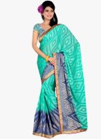 Aesha Green Printed Saree