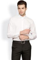 Blackberrys Men's Solid Formal White Shirt