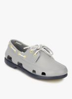 Crocs Beach Line Grey Boat Shoes