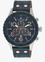 Daniel Klein Dk10217-9 Blue/Blue Analog Watch